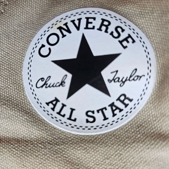 Converse Chuck Taylor AllStar Lugged High-Top Chunky Greige Sneaker Shoes Sz 9.5 - Picture 9 of 12